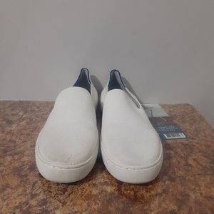 Rothy’s The Original Slip On Sneaker Women's White Size 9.5